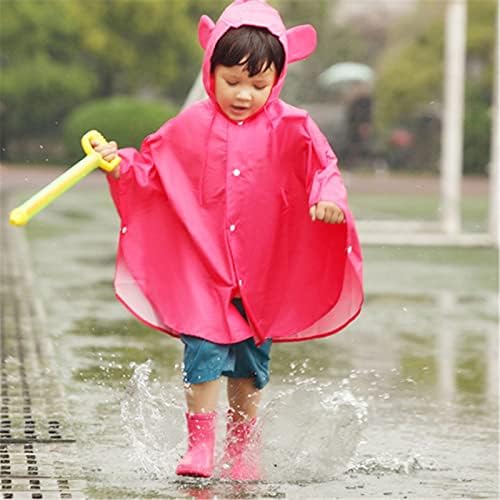 Toddler Rain Boots with Easy On Handles - Non-Slip Lightweight