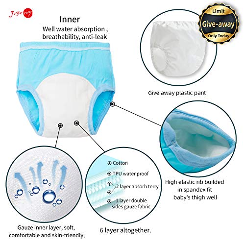 Joyo Roy 6Pcs Training Underwear for Boys