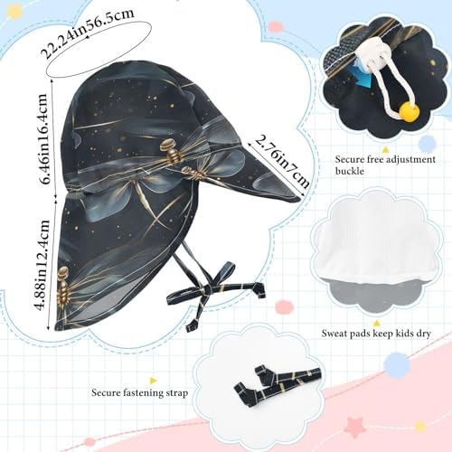 Golden Dragonflies Sending Warmth to Little Ones UV Protection