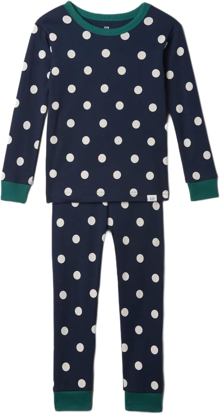 GAP Baby Toddler Long John Pajama Set - Optical