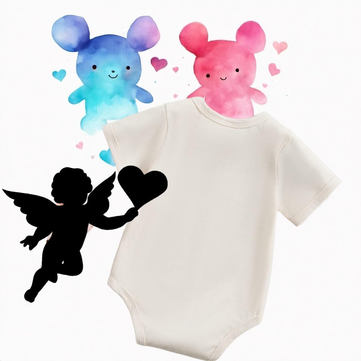 Newborn Funny Letters Bodysuit Romper