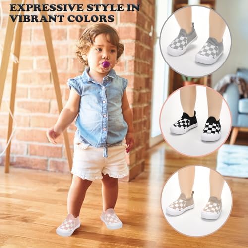 Cozy Toddler Mesh Shoes for Walking - Soft Non-Slip Breathable