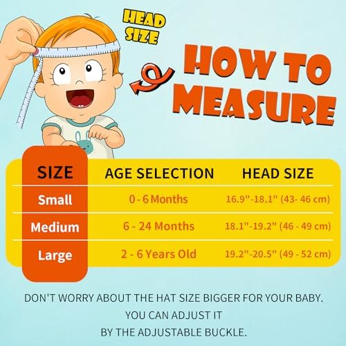 2-Pack Baby Sun Hat with UPF 50 UV Protection for Summer