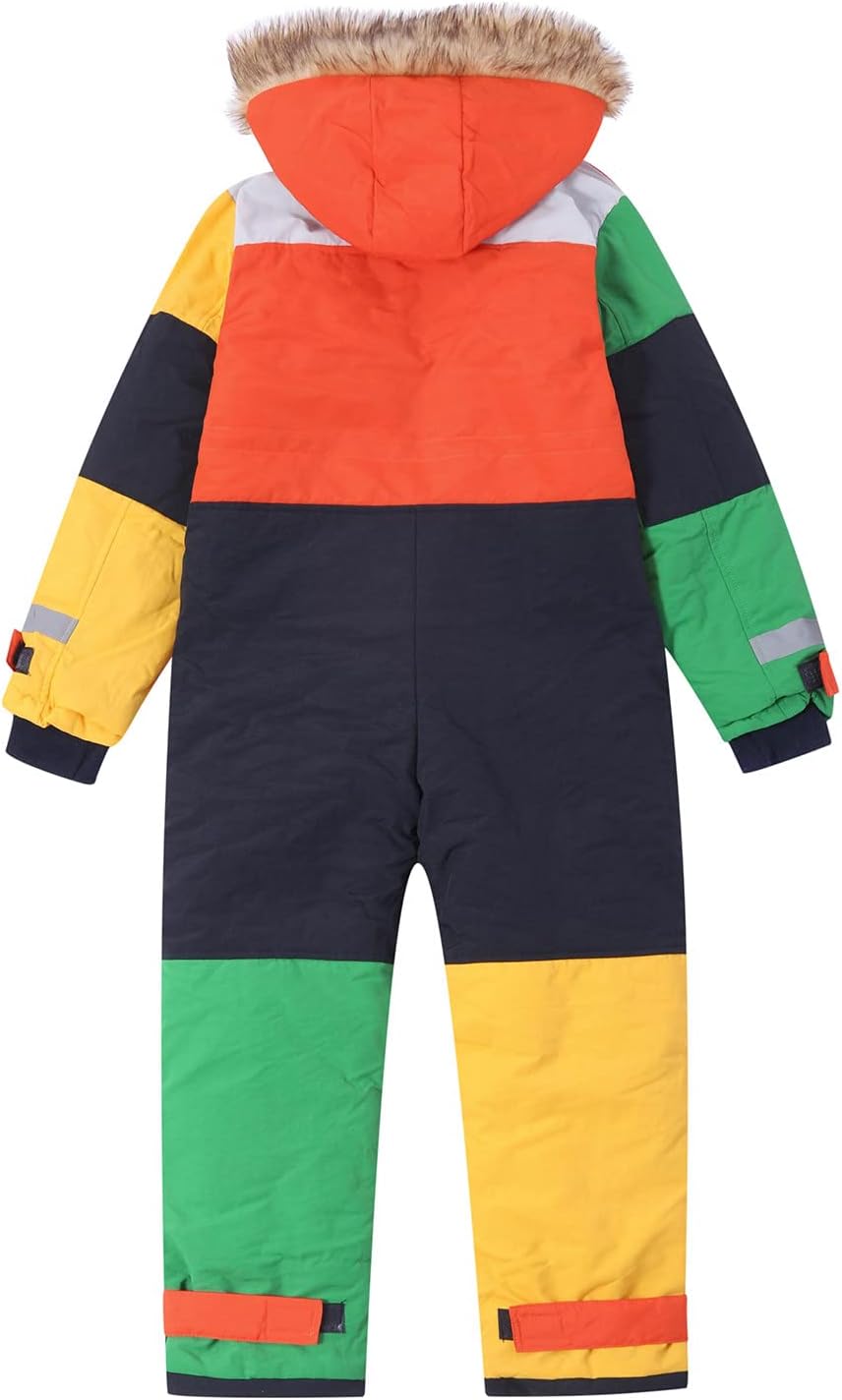 Waterproof Ski Suits for Kids Winter Ski Outfit Toddler Child Ski Jumpsuits