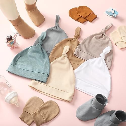 Adorable Newborn Baby Socks Hats Set
