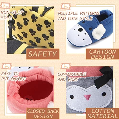 Cuteness Functionality - Best Baby Slipper Set for 0-18 Months