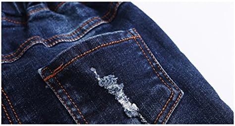 KidSCOOL SPACE Baby Jeans - Elastic Waist Ripped Denim for Kids