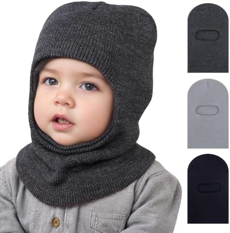 Winter Knittedbeanie Hats Set for Kids Adults