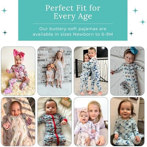 Posh Peanut Baby Boy Pajamas Bamboo Soft Comfortable