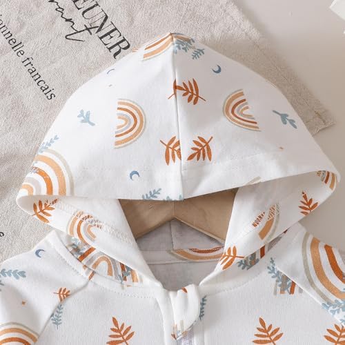 Cotton Full-Zip Baby Hoodie 0-24 Months Premium Design