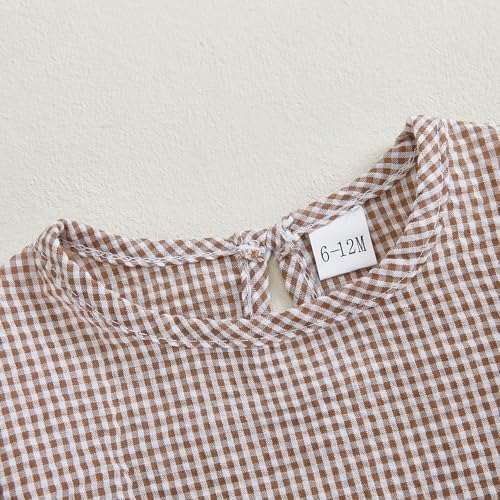 Adorable Plaid Outfit Set for Fall and Winter