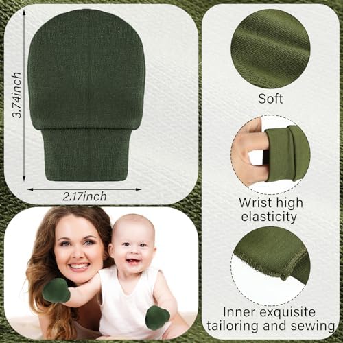 Perfect for growing soft no-scratch baby mittens