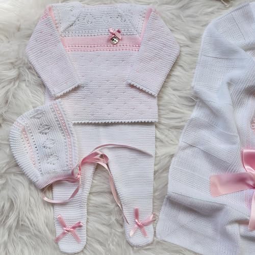 Adorable Baby Knitted Outfit
