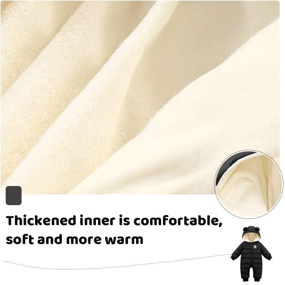 Cute Baby Boys Girls Winter Snowsuit US
