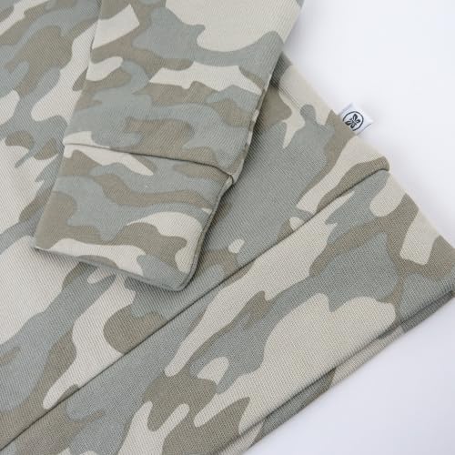 HonestBaby Organic Cotton Hoodie Pant Set for Baby Toddler