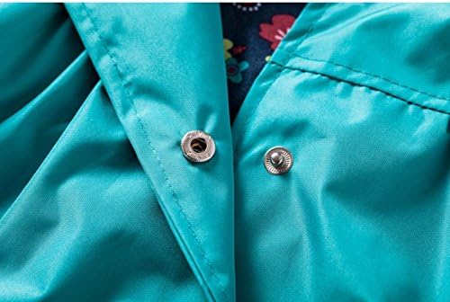 Cute Baby Girls Waterproof Hoodie for Rainy Days