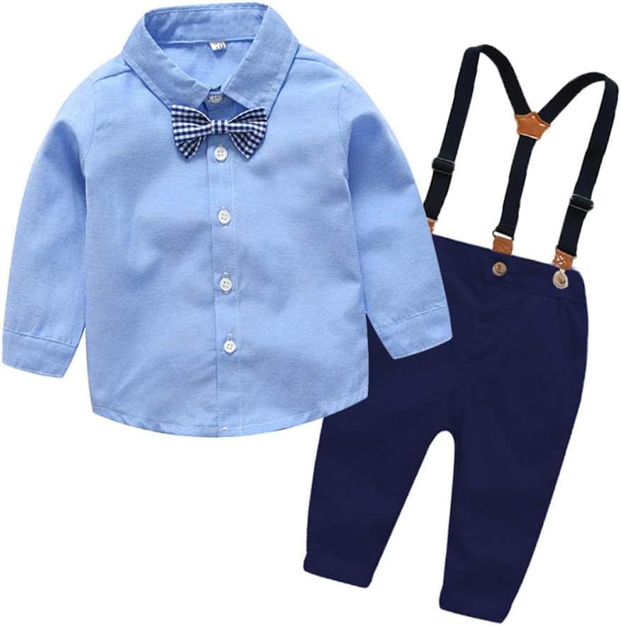 SALNIER Premium Style Toddler Boys Suit for Boys