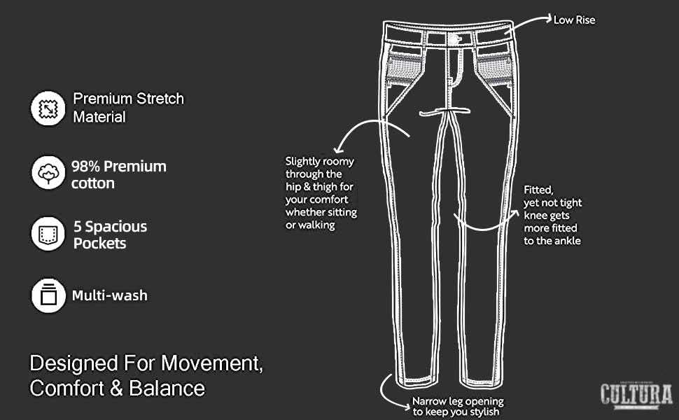Stylish Stretch Baby Jeans