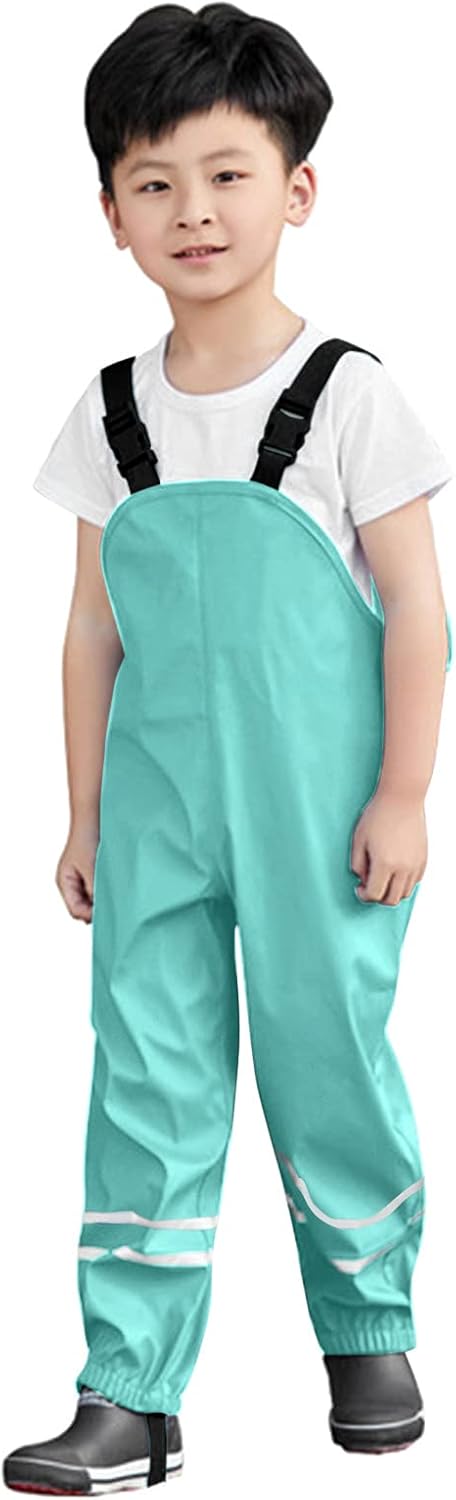 ToddlBy Waterproof Rain Pants for Toddlers - Reliable Breathable Safe