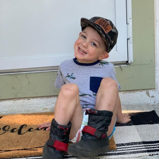 Personalized Camo Toddler Baseball Cap