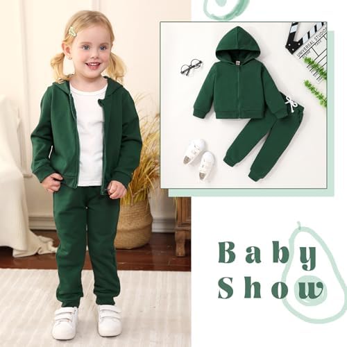Happy Town Toddler Sweatsuit Hoodie Set