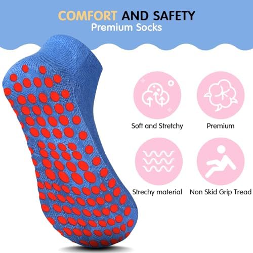 Geyoga Non-Slip Ankle Socks
