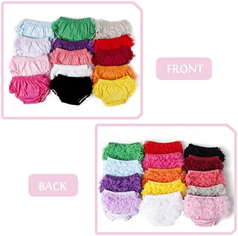 Elastic Ruffled Bloomers for Babies