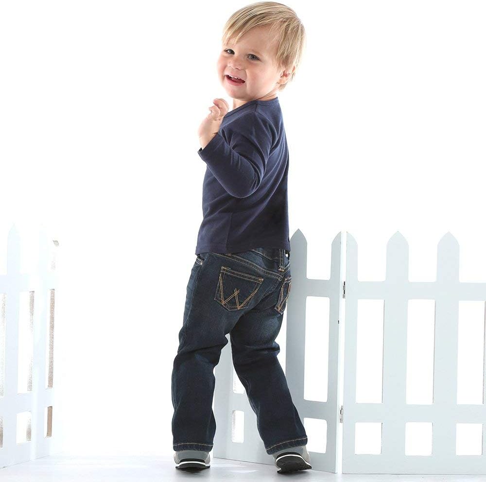 Five-Pocket Boot Cut Jeans for Babies