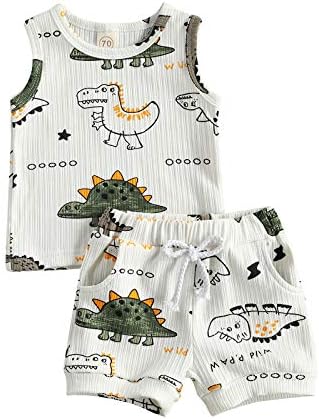 Ledy Champswiin dinosaur summer outfit set