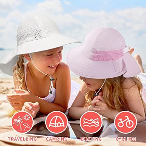 HONGTEYA Adjustable Toddler Sun Hat Upf 50