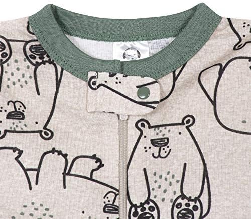 Gerber Baby Boys 4-Pack Pajamas for Safe Sleep