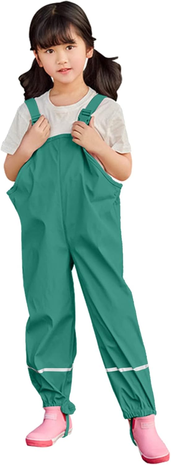 Best Waterproof suspenders for rainChildrens Adults Anti-Dcommand Windproof Overalls