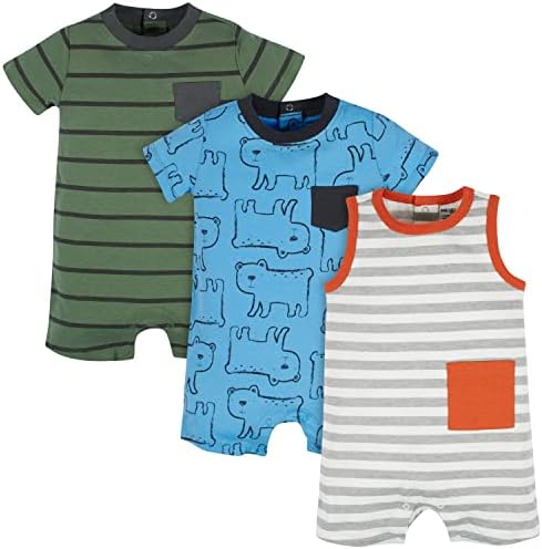 Onesies Brand 3-Pack Baby Boy Romper