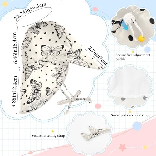 KLL Elegant Baby Boys Toddler Beach Hat UPF 50