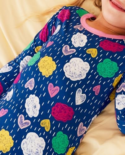 Lightweight bamboo viscose pajama set for toddlers