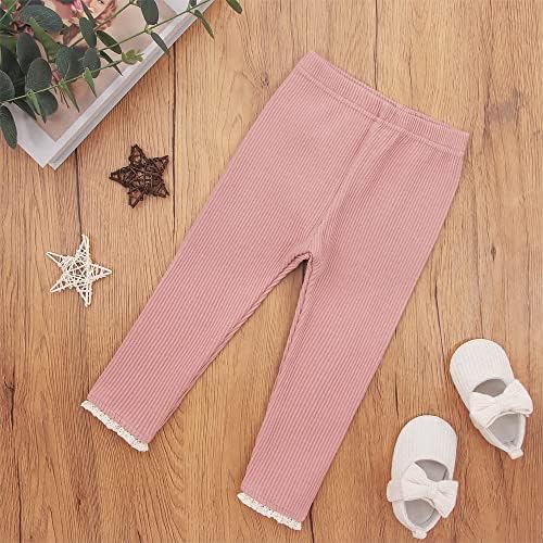 Adorable Toddler Girls Ruffle Lace Tights