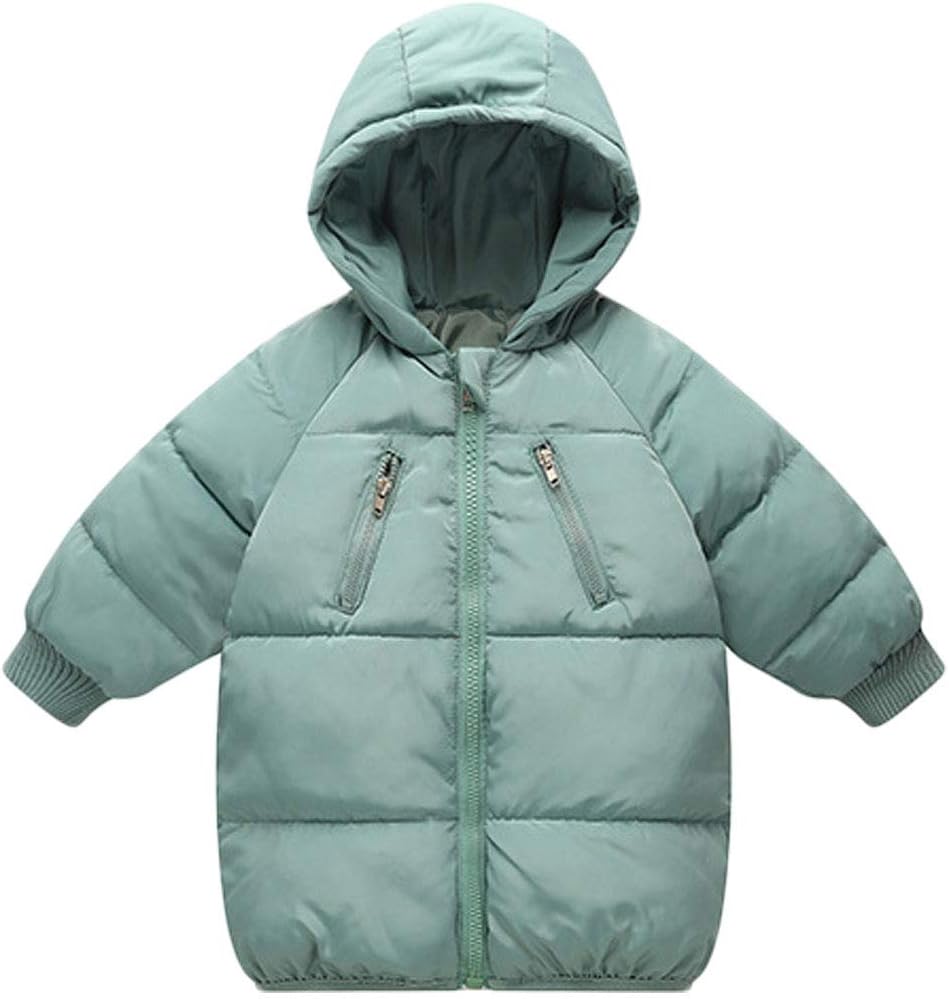 LANBAOSI Kids Winter Coats with Hooded Puffer Coats for Toddlers