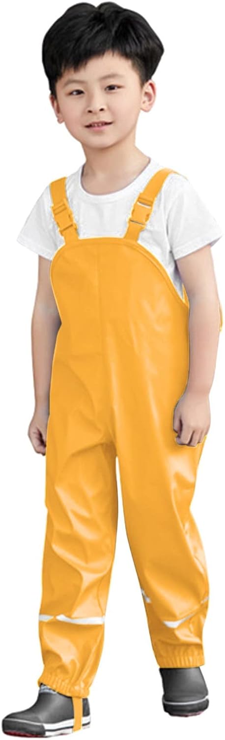 WATERPROOF RAIN PANTS FOR TODDLERS