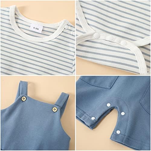 Infant Boys Summer Romper Set