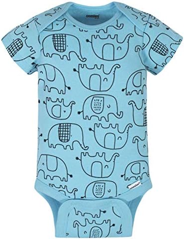 Soft Stretchy Unisex Baby Bodysuits Mix Match Set