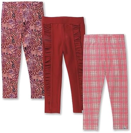 3-PACK Organic Cotton Leggings Honest Baby