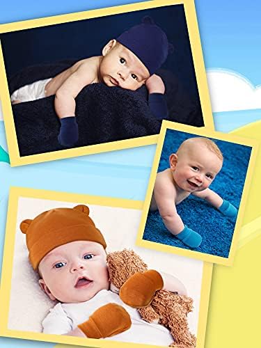 Geyoga Baby 12-Piece mittens set for 0-12 Months