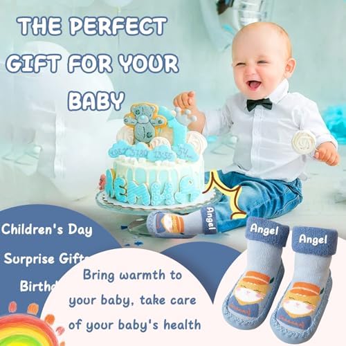 Personalized Baby Slipper Socks