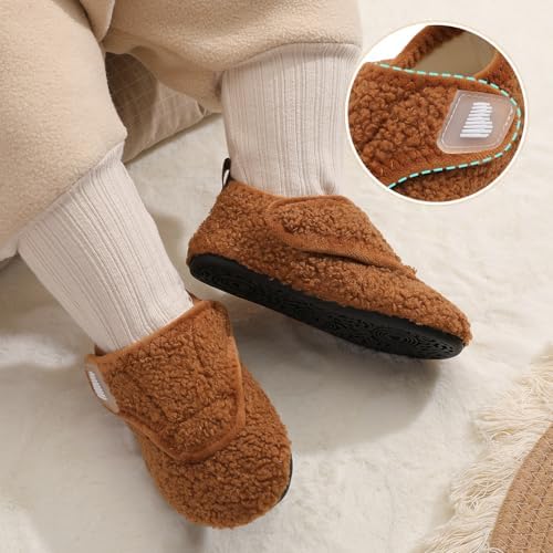 Barerun Toddler Cozy Slippers for Boys Girls