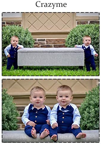 Cra-Zyme Baby Boy SulRomper Tuxedo