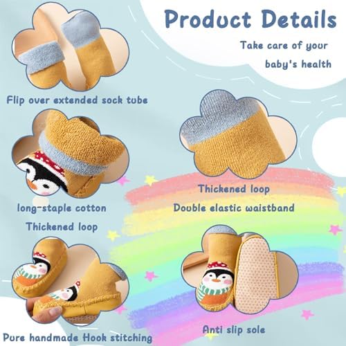 Personalized Baby Slipper Socks