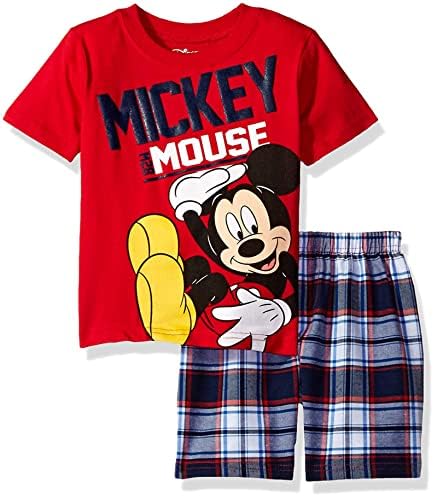 Disney Mickey Mouse T-Shirt Shorts Outfit Set