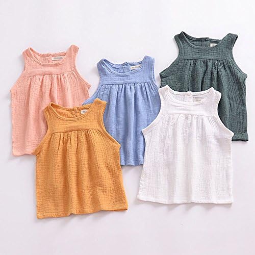 LOOLY Unisex Baby Outfits Tank Tops Bloomers