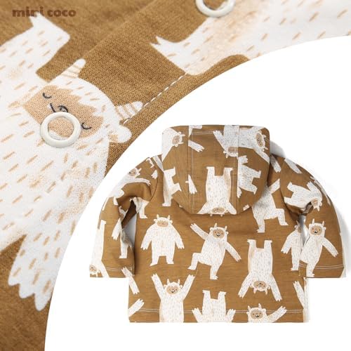 100 Cotton Toddler Wind-Proof Hoodie Fall Spring Fashion
