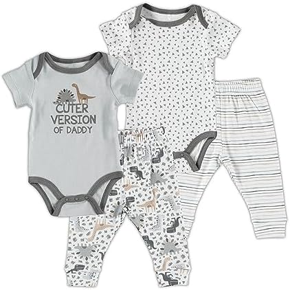 Front-Loading Layette Set for Boys Sleep Play and More